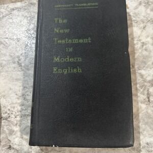 The New Testament In Modern English Circa 1954 Pre-owned
